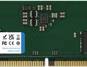 Pamięć PNY DDR5 UDIMM 1RX8 16GB 5600MHZ (OM16G55600U1RX8NE11)