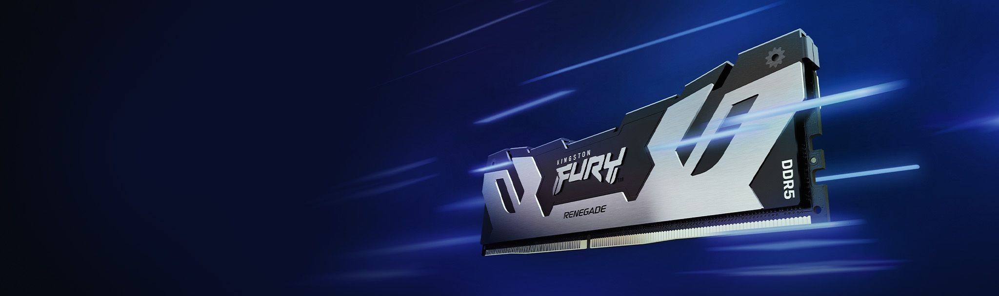 Pamięć Kingston Fury Renegade, DDR5, 32 GB, 6400MHz, CL32 (KF564C32RSK2-32)