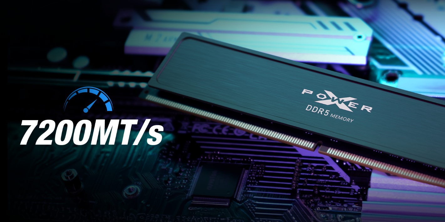 Pamięć Silicon Power XPOWER Pulse, DDR5, 32 GB, 6000MHz, CL30 (SP032GXLWU60AFDJ)