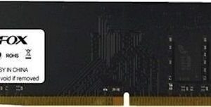 Pamięć AFOX DDR4, 4 GB, 2400MHz, CL17 (AFLD44EN1P)