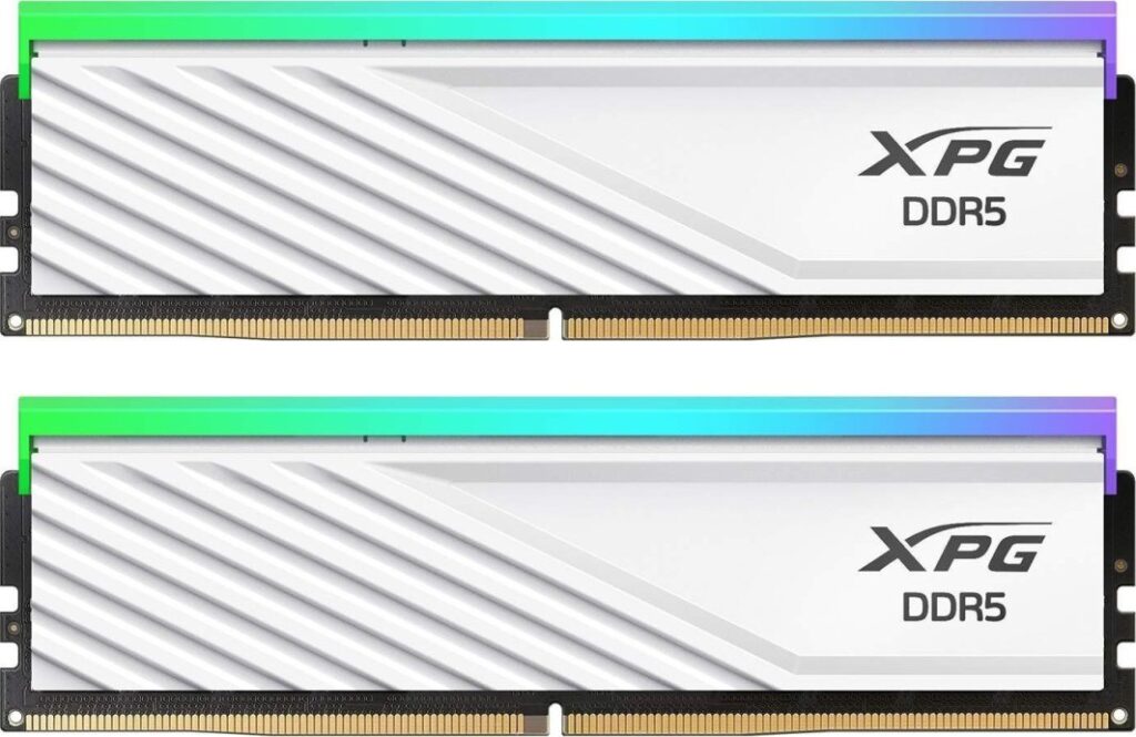 Pamięć ADATA XPG Lancer Blade RGB, DDR5, 32 GB, 6400MHz, CL38 (AX5U6400C3816G-DTLABRWH)