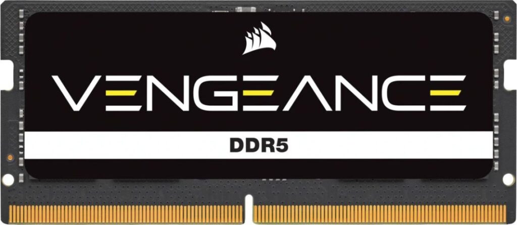 Pamięć do laptopa Corsair Vengeance, SODIMM, DDR5, 24 GB, 5600 MHz, CL48 (CMSX24GX5M1A5600C48)