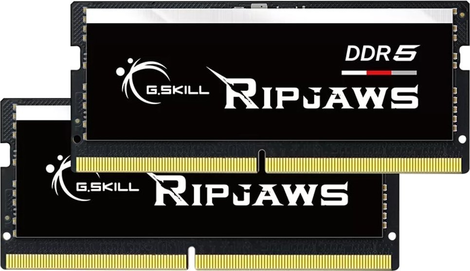 Pamięć do laptopa G.Skill Ripjaws, SODIMM, DDR5, 32 GB, 5600 MHz, CL46 (F5-5600S4645A16GX2-RS)