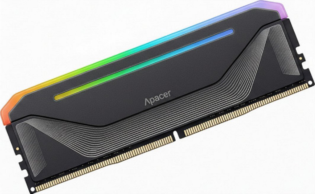 Pamięć Apacer NOX RGB Black 16GB DDR5 5600MHZ DIMM AH5U16G56C522NBAA-1