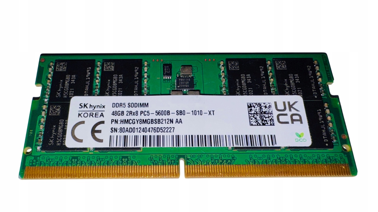 Pamięć do laptopa Lenovo ThinkPad 48GB 5600MHz (4X71M23190)