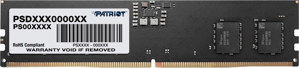 Pamięć Patriot Signature, DDR5, 16 GB, 5600MHz, CL46 (PSD516G56002)