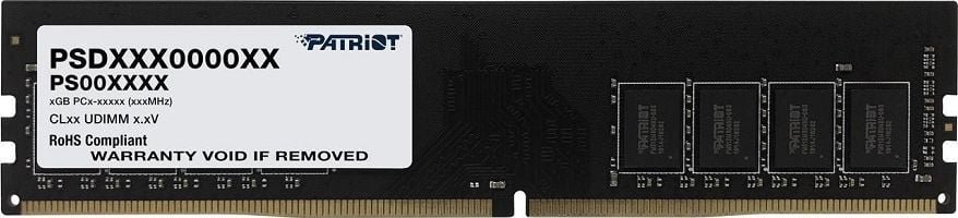Pamięć Patriot Signature, DDR4, 8 GB, 2666MHz, CL19 (PSD48G26662)
