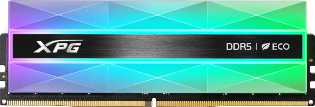 Pamięć ADATA XPG Lancer Neon RGB, DDR5, 16 GB, 6400MHz, CL32 (AX5U6400C3216G-CLANRSG)