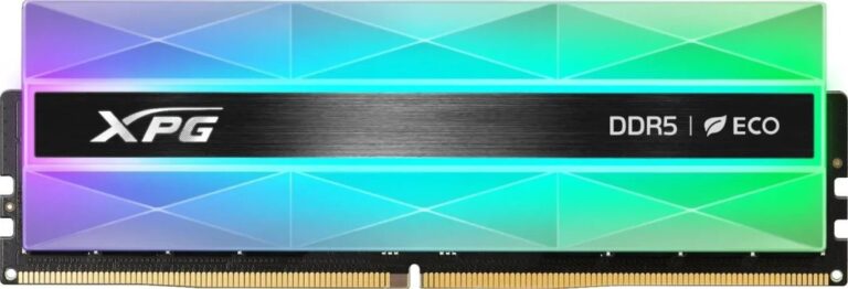 Pamięć ADATA XPG Lancer Neon RGB, DDR5, 16 GB, 6400MHz, CL32 (AX5U6400C3216G-CLANRSG)