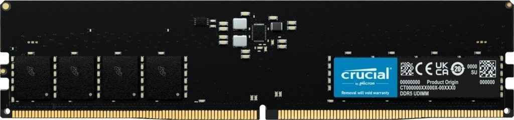 Pamięć Crucial DDR5, 16 GB, 5600MHz, CL46 (CT16G56C46U5)