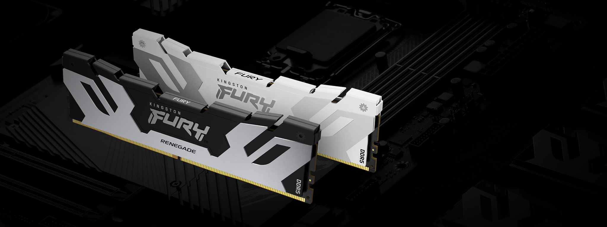 Pamięć Kingston Fury Renegade, DDR5, 24 GB, 8400MHz, CL40 (KF584CU40RW-24)
