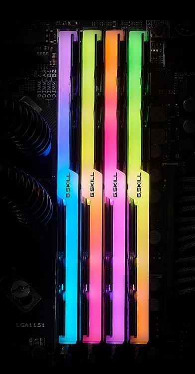 Pamięć G.Skill Trident Z RGB, DDR4, 16 GB, 3600MHz, CL16 (F4-3600C16D-16GTZRC)