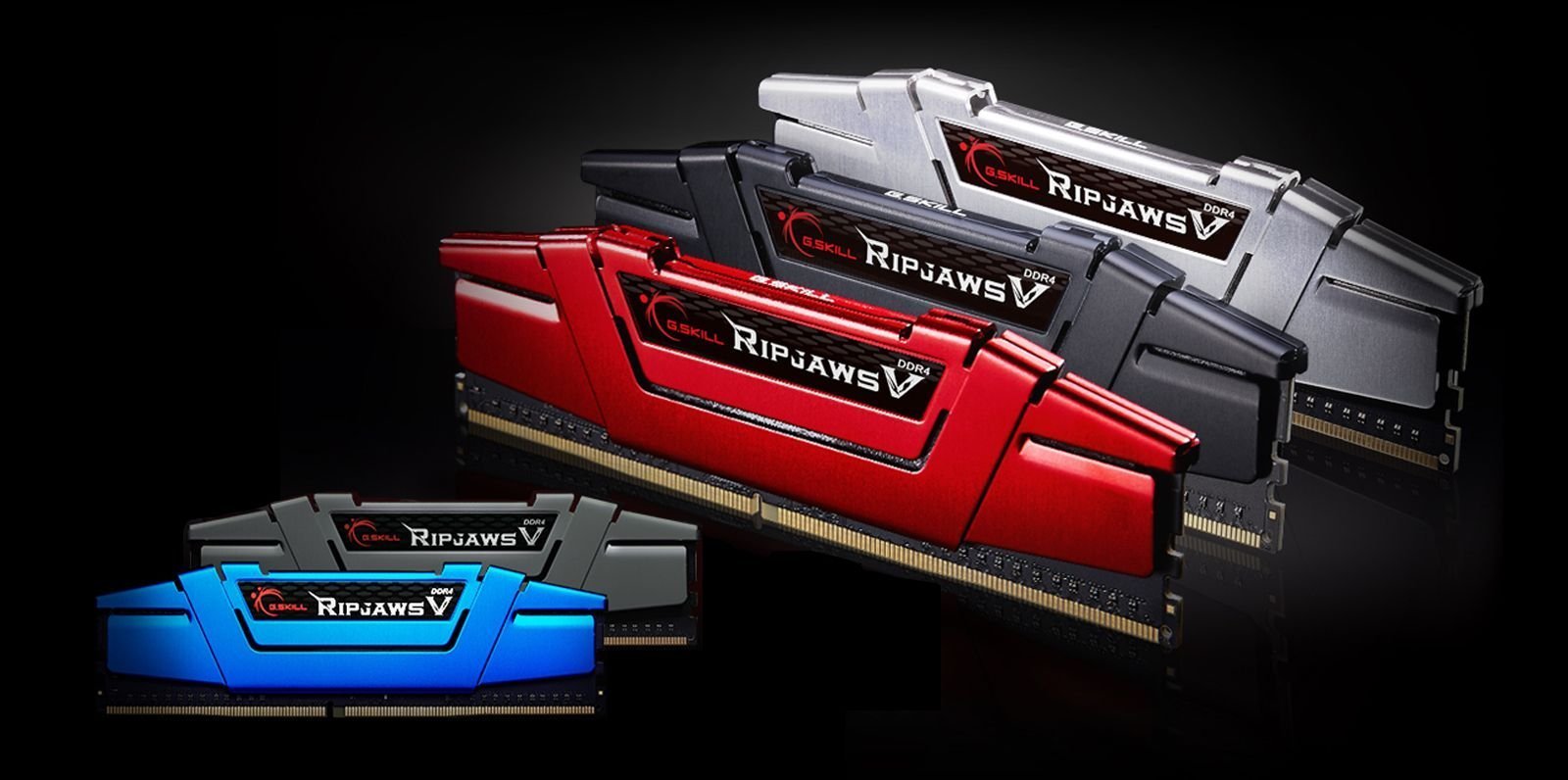 Pamięć G.Skill Ripjaws V, DDR4, 16 GB, 4000MHz, CL18 (F4-4000C18D-16GVK)