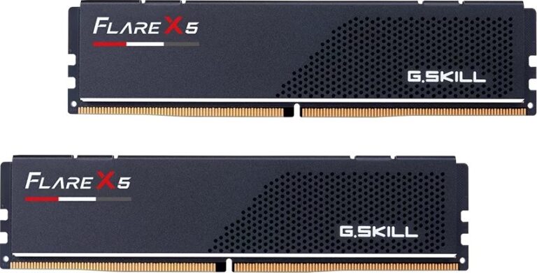 Pamięć G.Skill Flare X5, DDR5, 128 GB, 6000MHz, CL32 (F5-6000J3244G64GX2-FX5)