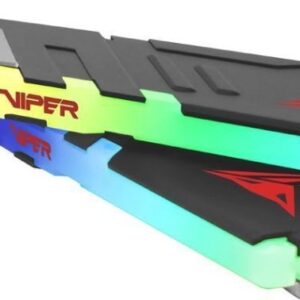 Pamięć Patriot Viper Venom RGB, DDR5, 64 GB, 6000MHz, CL30 (PVVR564G600C30K)