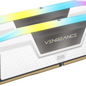 Pamięć Corsair Vengeance RGB, DDR5, 32 GB, 6400MHz, CL36 (CMH32GX5M2B6400Z36W)