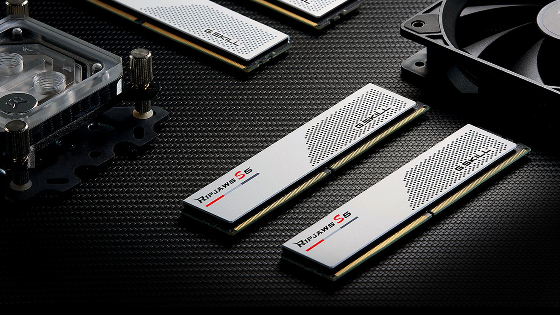 Pamięć G.Skill Ripjaws S5, DDR5, 48 GB, 6000MHz, CL40 (F5-6000J4048F24GX2-RS5K)