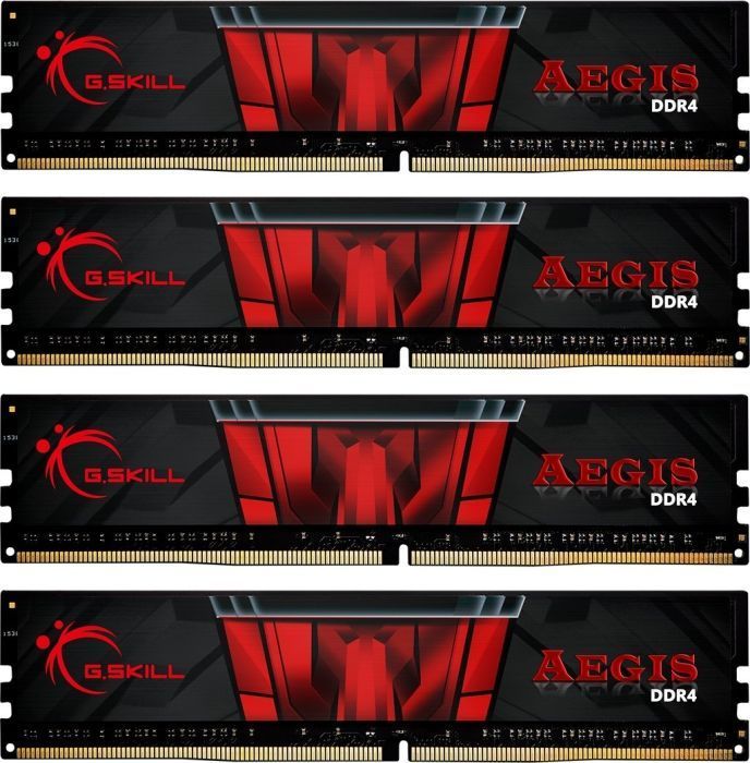 Pamięć G.Skill Aegis, DDR4, 32 GB, 3200MHz, CL16 (F4-3200C16Q-32GIS)