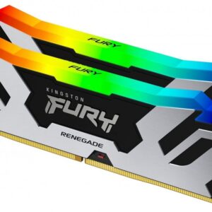 Pamięć Kingston Fury Renegade RGB, DDR5, 96 GB, 6400MHz, CL32 (KF564C32RSAK2-96)