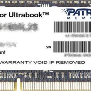 Pamięć do laptopa Patriot Signature, SODIMM, DDR3L, 8 GB, 1600 MHz, CL11 (PSD38G1600L2S)