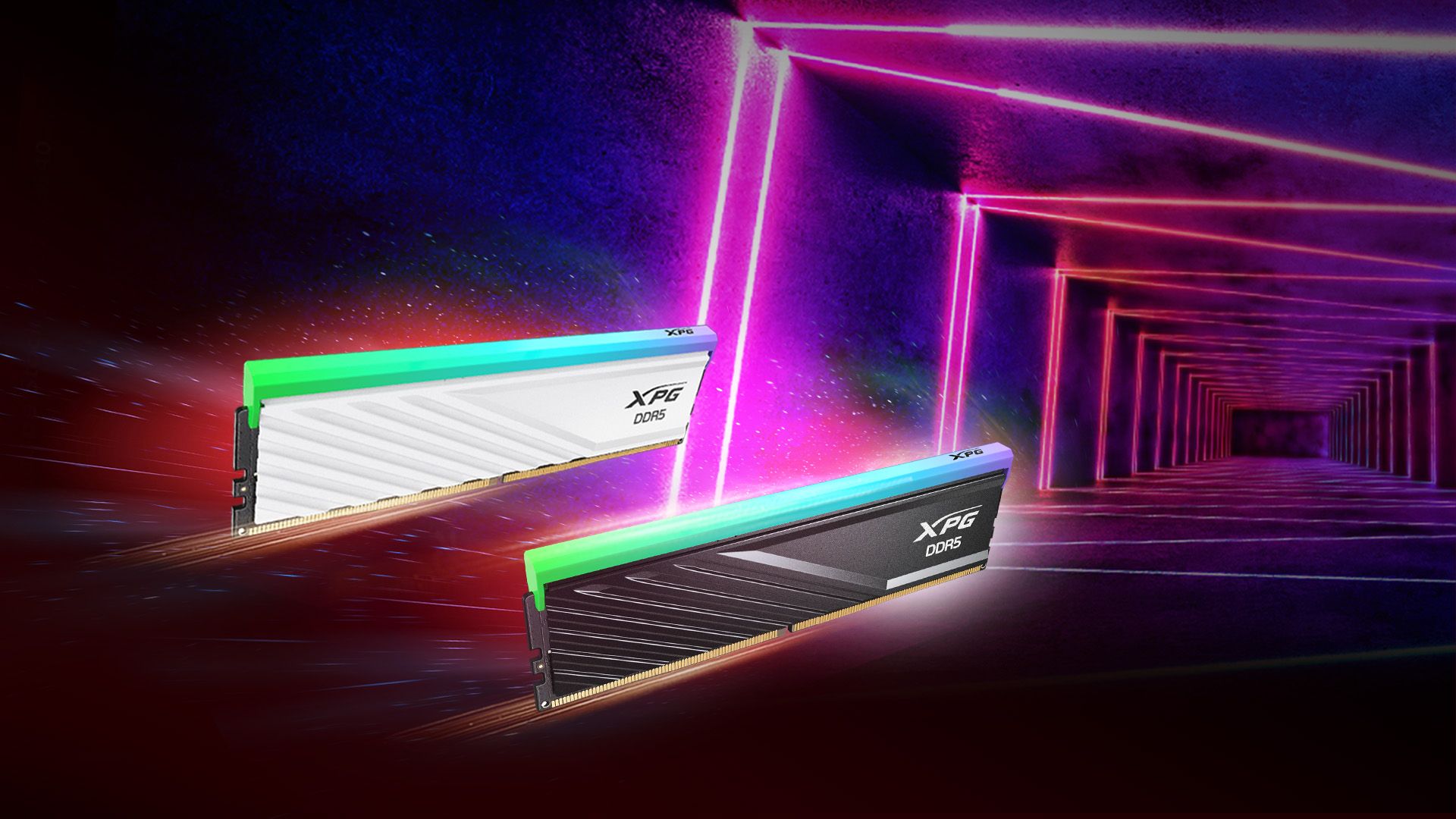 Pamięć ADATA XPG Lancer Blade RGB, DDR5, 32 GB, 6400MHz, CL38 (AX5U6400C3816G-DTLABRWH)