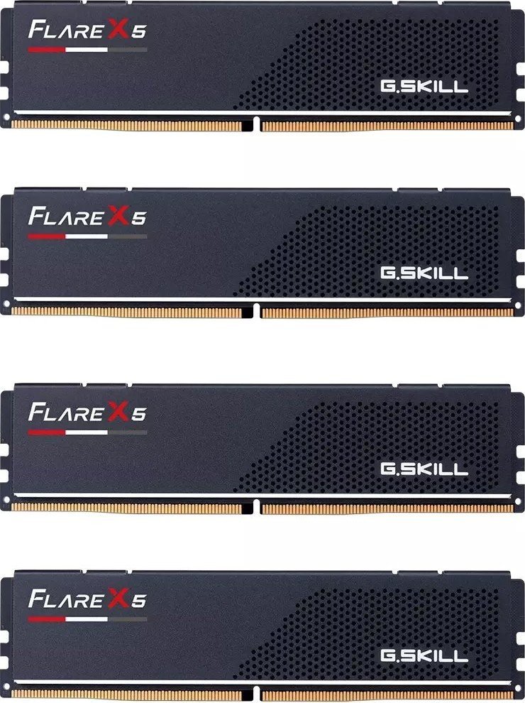 Pamięć G.Skill Flare X5, DDR5, 256 GB, 6000MHz, CL34 (F5-6000J3444F64GX4-FX5)