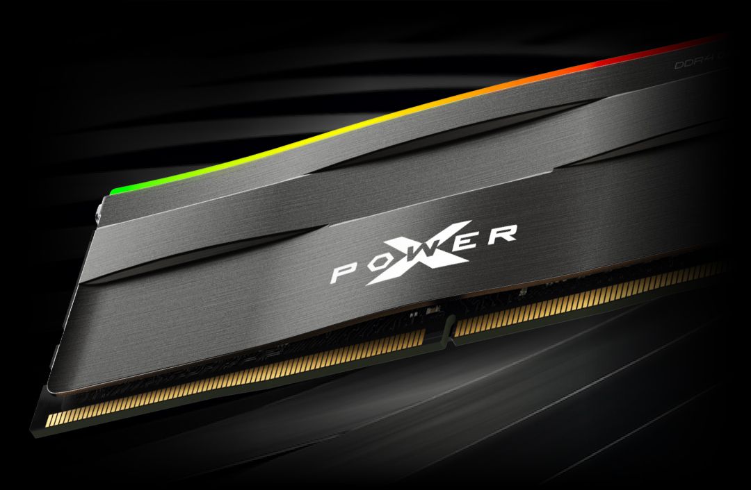 Pamięć Silicon Power XPOWER Zenith RGB, DDR4, 8 GB, 3200MHz, CL16 (SP008GXLZU320BSD)
