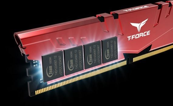 Pamięć TeamGroup T-Force Vulcan Z, DDR4, 16 GB, 3600MHz, CL18 (TLZGD416G3600HC18JDC01)