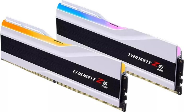 Pamięć G.Skill Trident Z5 RGB, DDR5, 32 GB, 6000MHz, CL32 (F5-6000J3238F16GX2-TZ5RW)