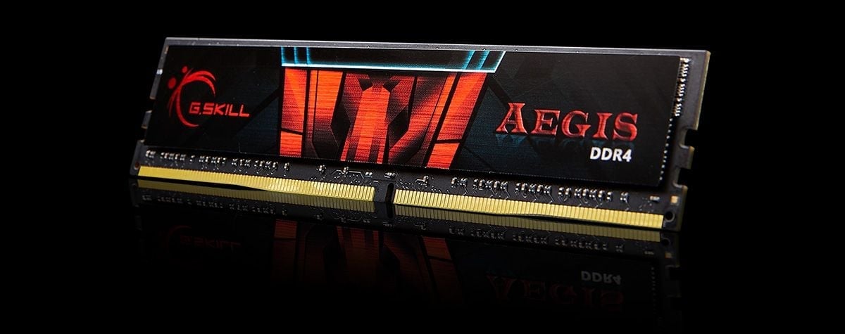 Pamięć G.Skill Aegis, DDR4, 8 GB, 3200MHz, CL16 (F4-3200C16S-8GIS)