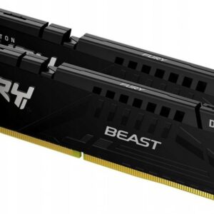 Pamięć Kingston Fury Beast, DDR5, 16 GB, 6000MHz, CL30 (KF560C30BBEK2-16)