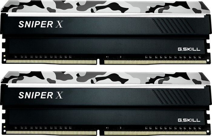 Pamięć G.Skill Sniper X, DDR4, 32 GB, 3200MHz, CL16 (F4-3200C16D-32GSXWB)