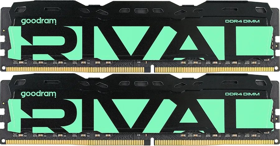 Pamięć GoodRam Rival Radiant, DDR4, 16 GB, 3200MHz, CL16 (GGRGD4-32L16SA/16GDC)