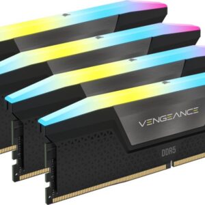 Pamięć Corsair Vengeance RGB, DDR5, 64 GB, 6600MHz, CL32 (CMH64GX5M4B6600C32)