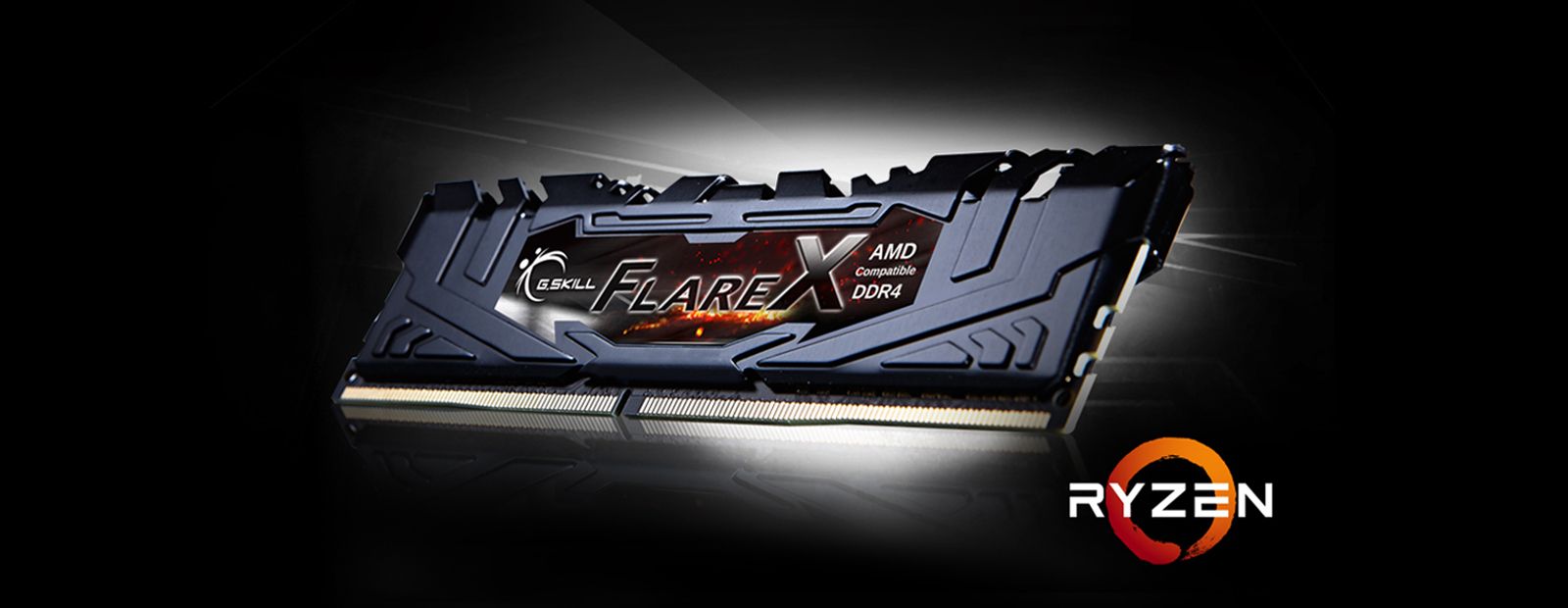 Pamięć G.Skill Flare X, DDR4, 32 GB, 3200MHz, CL16 (F4-3200C16D-32GFX)