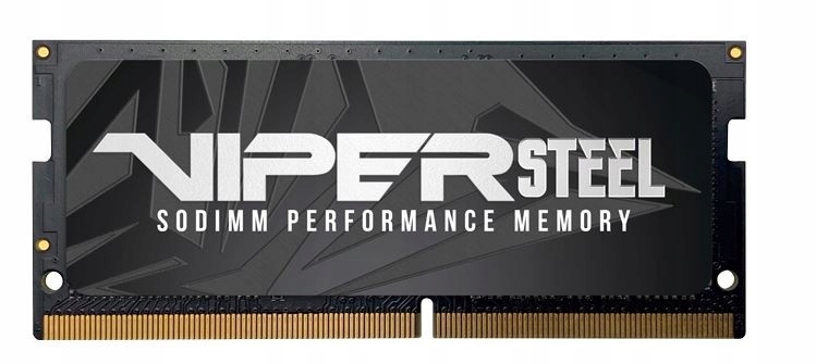 Pamięć do laptopa Patriot Viper Steel, SODIMM, DDR4, 32 GB, 3200 MHz, CL18 (PVS432G320C8S)