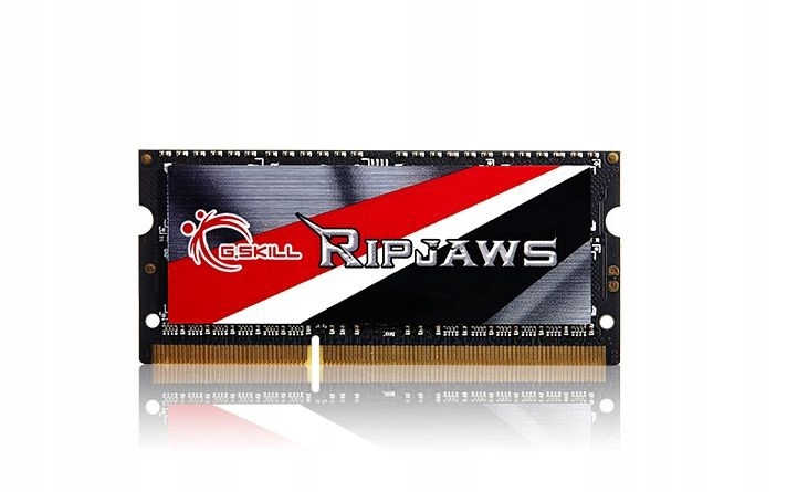Pamięć do laptopa G.Skill Ripjaws, SODIMM, DDR3L, 4 GB, 1600 MHz, CL9 (F3-1600C9S-4GRSL)
