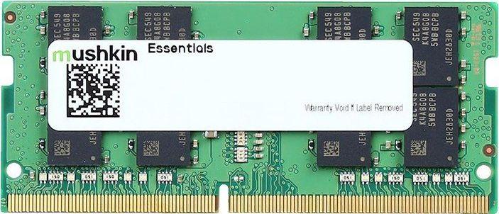 Pamięć do laptopa Mushkin Essentials, SODIMM, DDR4, 32 GB, 3200 MHz, CL22 (MES4S320NF32G)