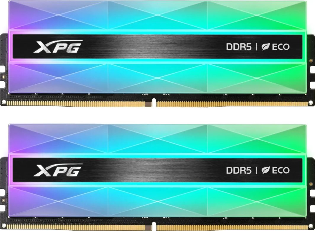 Pamięć ADATA XPG Lancer Neon RGB, DDR5, 32 GB, 6400MHz, CL32 (AX5U6400C3216G-DCLANRSG)