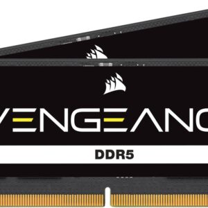 Pamięć do laptopa Corsair Vengeance, SODIMM, DDR5, 64 GB, 5200 MHz, CL44 (CMSX64GX5M2A5200C44)