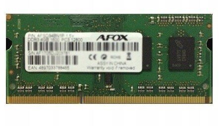 Pamięć do laptopa AFOX SO-DIMM DDR3 8GB 1866MHZ (AFSD38CK1P)