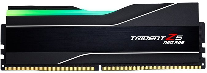 Pamięć G.Skill Trident Z5 Neo RGB, DDR5, 24 GB, 6000MHz, CL40 (F5-6000J4048F24GX1-TZ5NR)