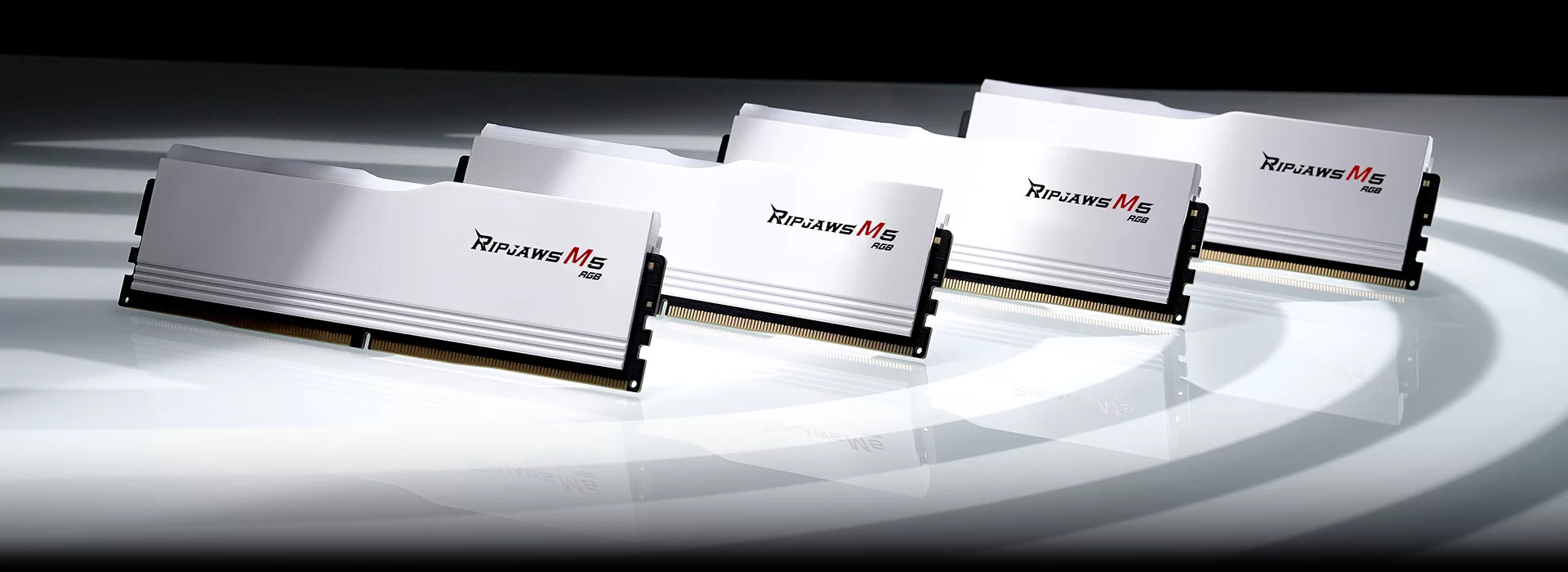 Pamięć G.Skill Ripjaws M5 RGB, DDR5, 32 GB, 6400MHz, CL32 (F5-6400J3239G16GX2-RM5RK)