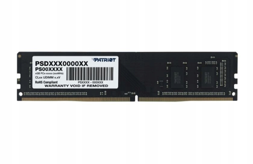 Pamięć Patriot Signature, DDR4, 8 GB, 3200MHz, CL22 (PSD48G32002)