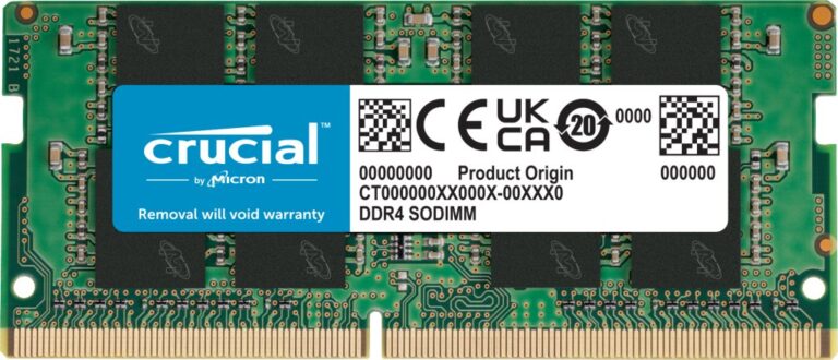 Pamięć Crucial CB16GS3200 moduł pamięci 16 GB 1 x 16 GB DDR4 3200 MT/s