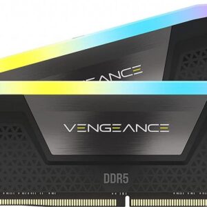 Pamięć Corsair Vengeance RGB, DDR5, 64 GB, 5600MHz, CL40 (CMH64GX5M2B5600C40)