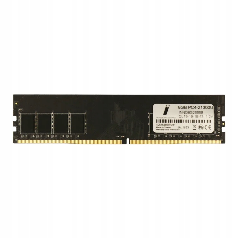 Pamięć Innovation PC DDR4, 8 GB, 2666MHz, CL19 (4251538807241)