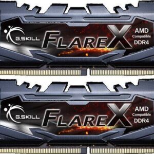Pamięć G.Skill Flare X, DDR4, 32 GB, 3200MHz, CL16 (F4-3200C16D-32GFX)