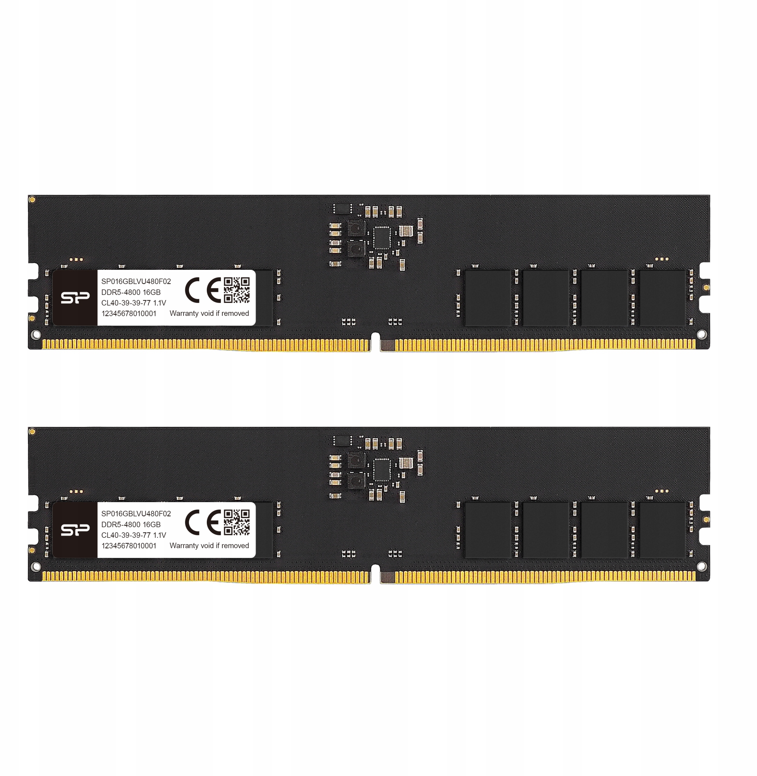 Pamięć Silicon Power DDR5, 32 GB, 4800MHz, CL40 (SP032GBLVU480F22)