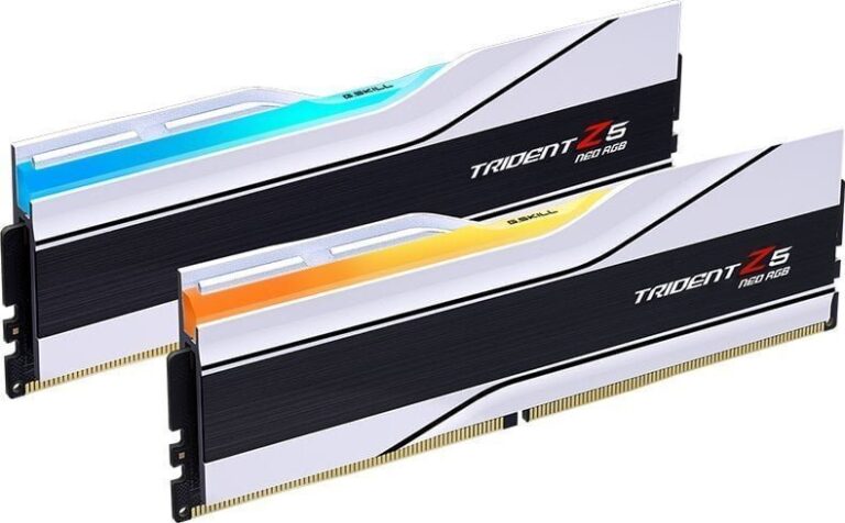 Pamięć G.Skill Trident Z5 Neo RGB, DDR5, 32 GB, 6000MHz, CL26 (F5-6000J2636H16GX2-TZ5NRW)